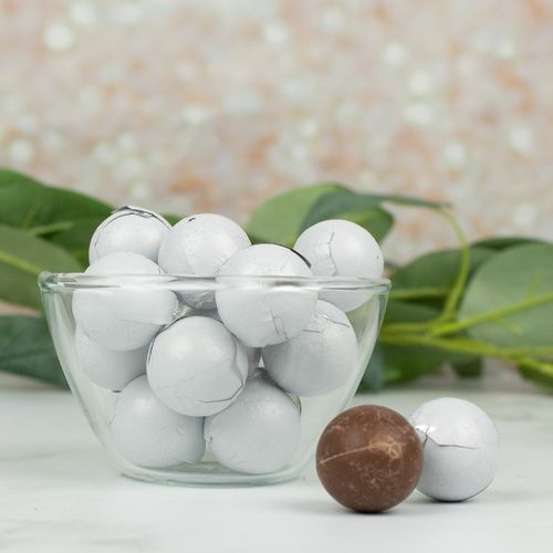 White Chocolate Foil Balls