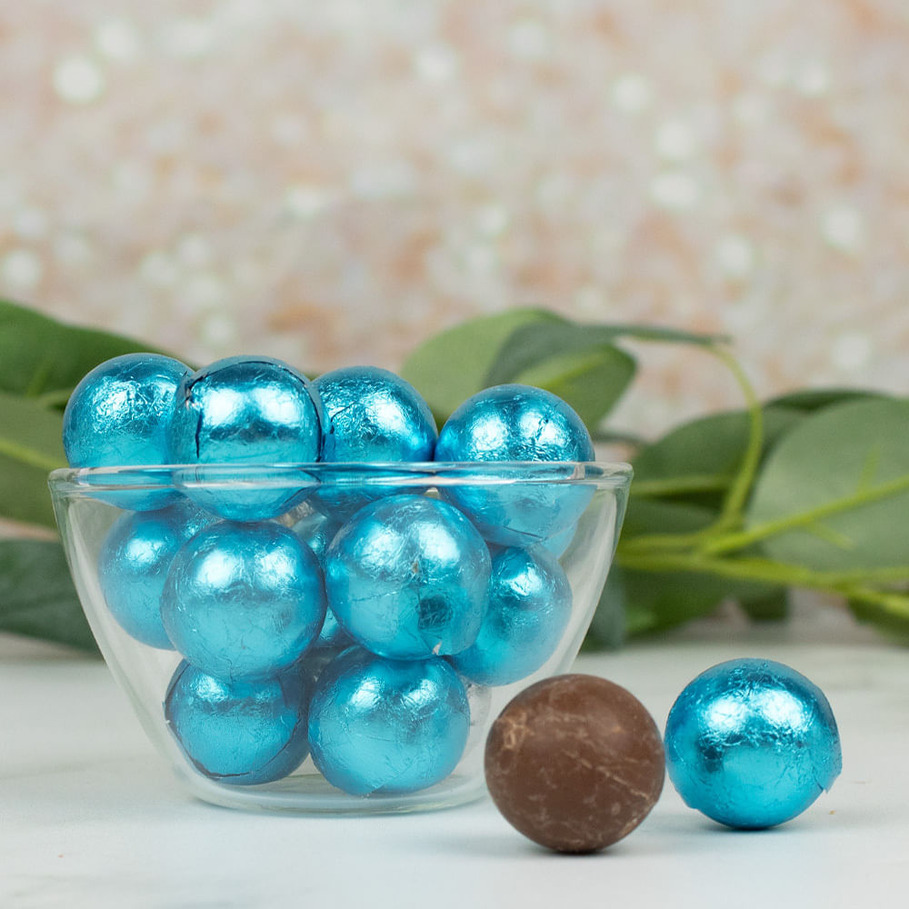 caribbean-blue-chocolate-foil-balls-justcandy