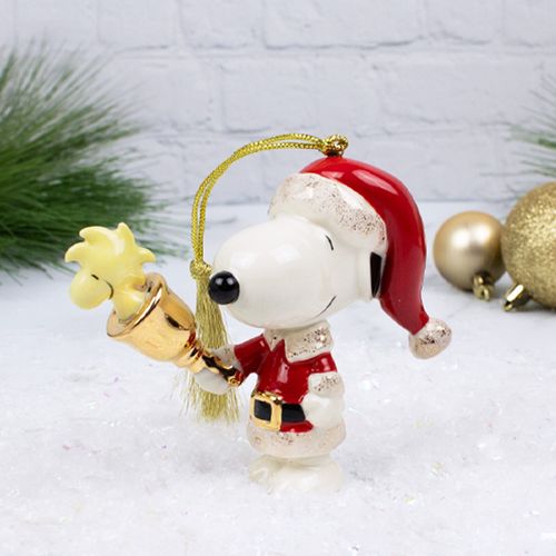 Lenox Peanuts Snoopy Ringing Bell Ornament