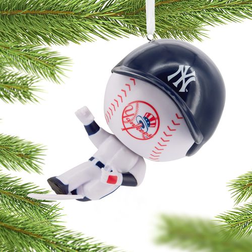 MLB Bouncing Buddy Sliding New York Yankees Ornament