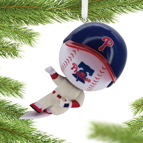 MLB Bouncing Buddy Sliding Philadelphia Phillies Ornament