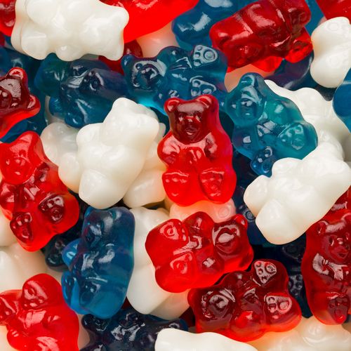 Freedom Gummi Bears - Red, White, and Blue