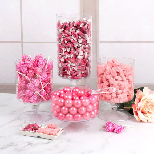 Pink Value Size Candy Buffet