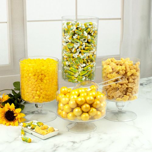 Yellow Value Size Candy Buffet