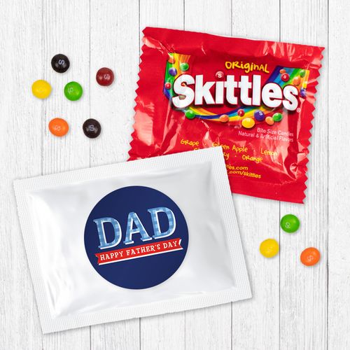 Happy Father's Day Dad Skittles