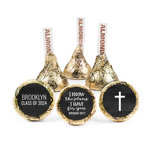 Personalized Religious Graduation I Know The Plans I Have For You Hershey's Kisses