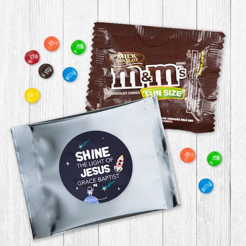 Personalized Vacation Bible School The Light of Jesus Milk Chocolate M&Ms