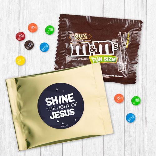 Bible School Shine The Light of Jesus Milk Chocolate M&Ms