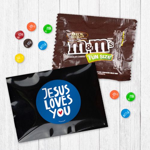 Jesus Loves You Milk Chocolate M&Ms