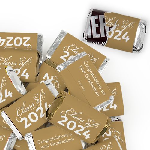 Graduation Class Of Wrapped Hershey's Miniatures - All Colors