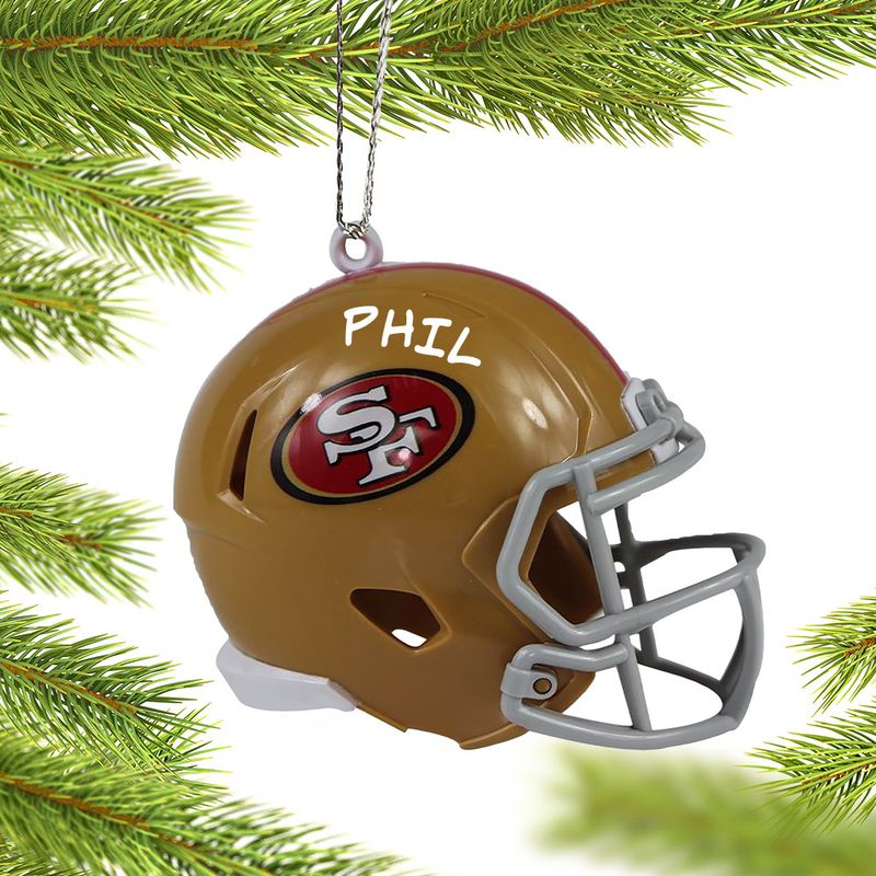 San Francisco 49ers Helmet Ornament