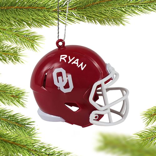 University of Oklahoma Football Helmet Ornament