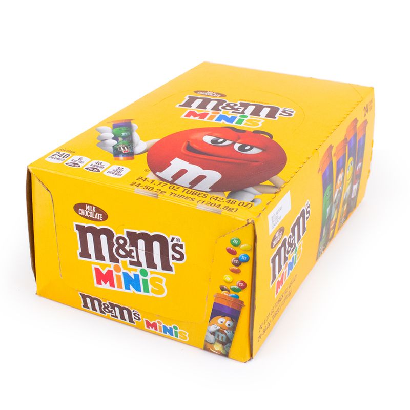 M&M MINIS MILK CHOCOLATE MEGA TUBES