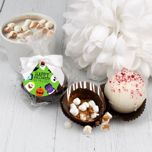 Personalized Halloween Hot Chocolate Bomb - Circle of the Horror