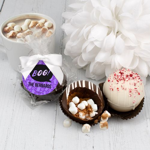 Personalized Halloween Hot Chocolate Bomb - Trick or Treat