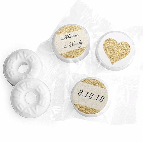 Personalized Bonnie Marcus Wedding All That Glitters Life Savers Mints