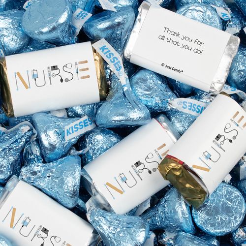 Nurse Appreciation Mix Hershey's Miniatures, Kisses and JC Peanut Butter Cups