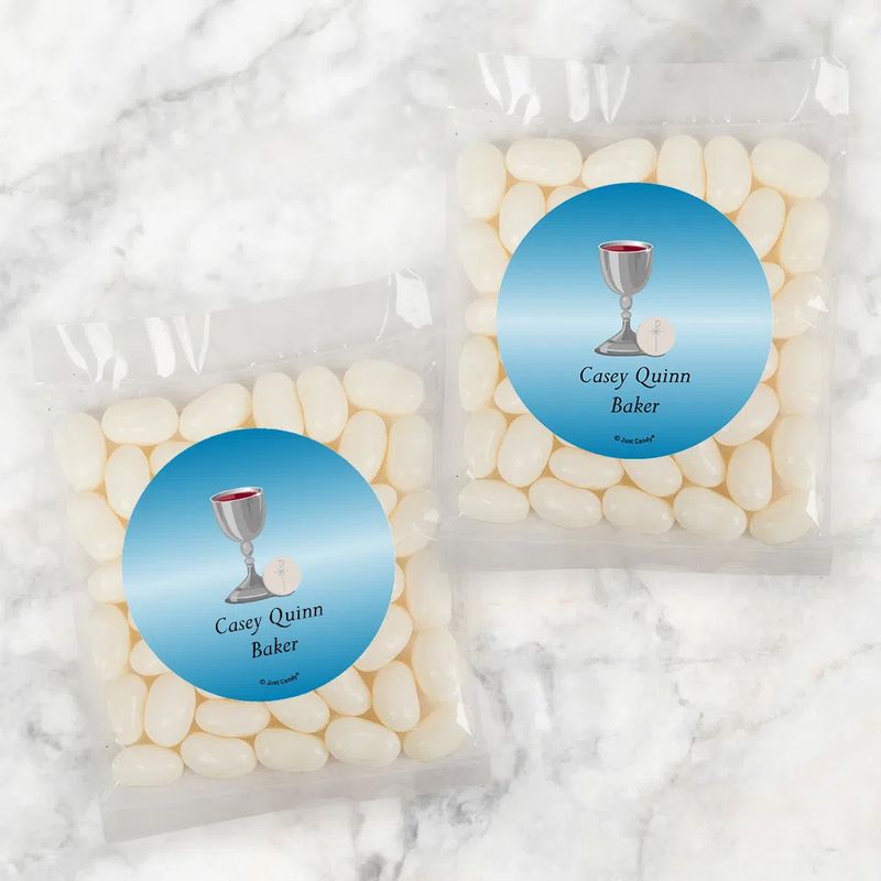 Personalized Chalice Candy Bag with Jelly Belly Jelly Beans