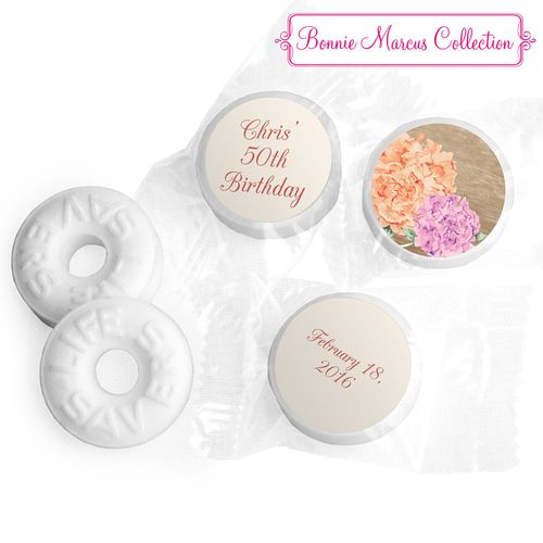 Bonnie Marcus Collection Blooming Joy Birthday Stickers Personalized Life Savers
