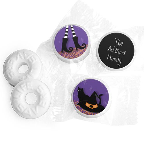 Personalized Halloween The Witch is In Life Savers Mints