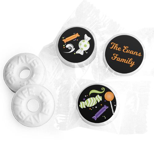 Personalized Halloween Trick or Treat Life Savers Mints