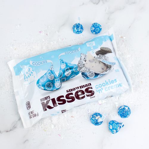 Cookies N Cream Snowman Kisses By Hershey