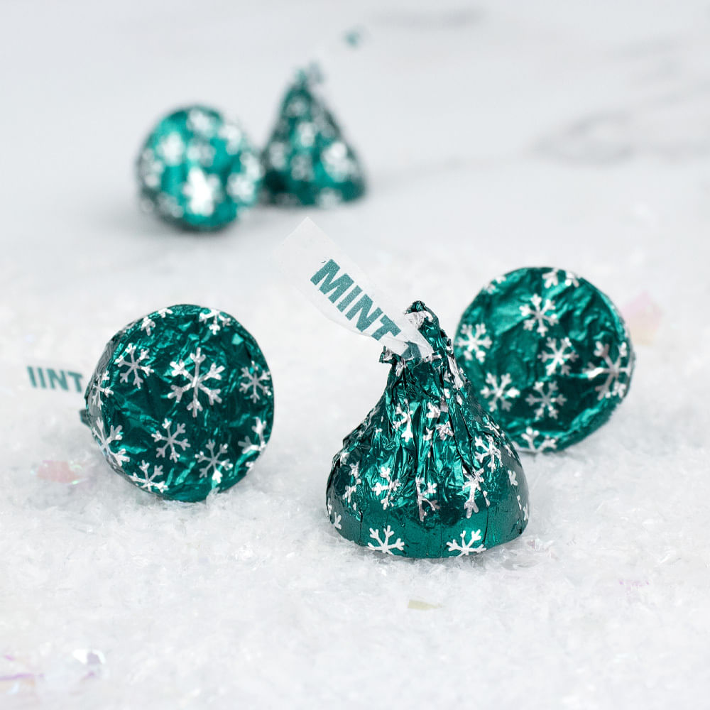 Dark Chocolate Mint Truffle Kisses By Hershey Bulk Candy