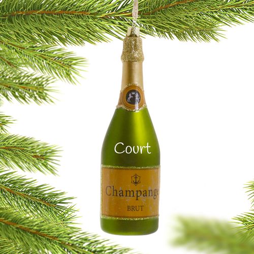 Champagne Brut Ornament