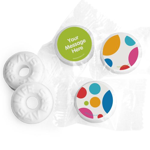 Birthday Polka Dot Party Personalized Mints