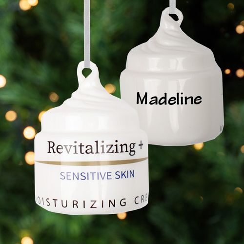 Personalized Face Lotion Ornament