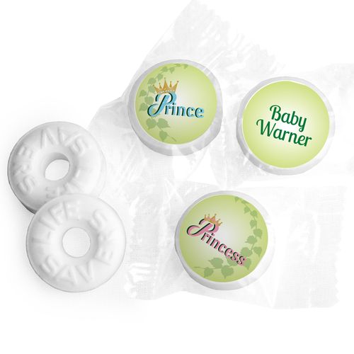 Gender Reveal Prince or Princess Personalized Life Savers Mints