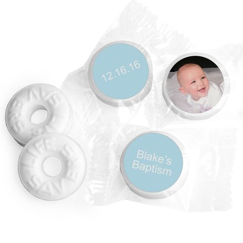 Add Your Photo Baptism Stickers Personalized Life Savers