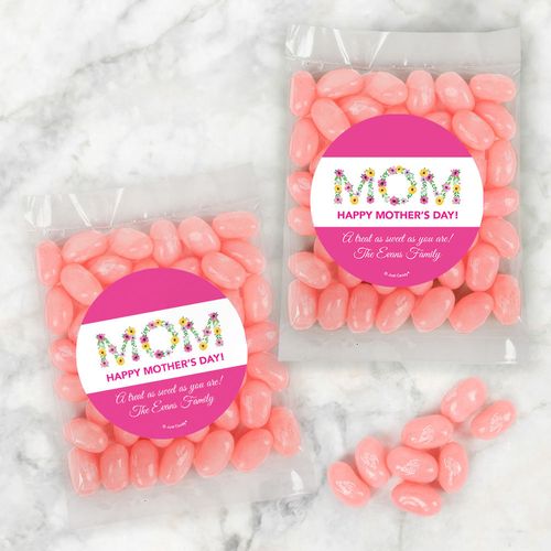 Mother's Day Candy Bags with Jelly Beans
