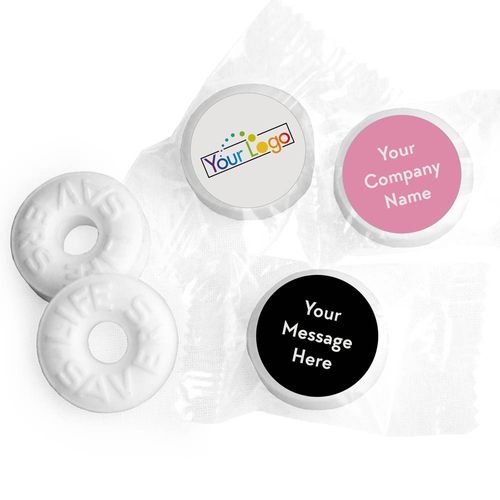 Personalized Life Savers - Superior Business Favor Stickers