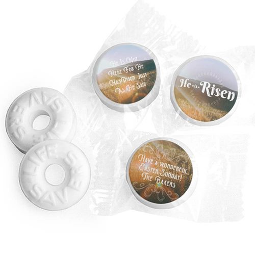 Personalized Easter Divine Scenery Life Savers Mints