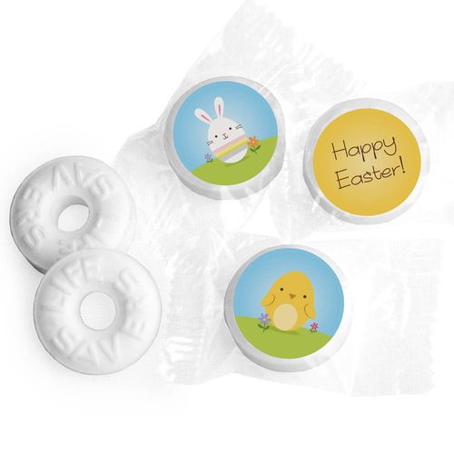 Easter Personalized Life Savers Mints Bunny and Chick Peeps