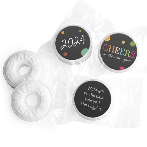 Personalized New Year's Eve Cheers Life Savers Mints