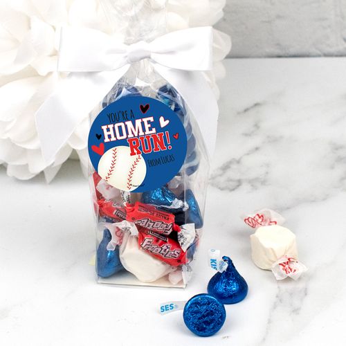 Personalized Valentine's Day Home Run Goodie Bag