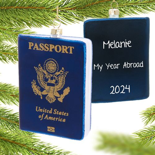 Passport Ornament