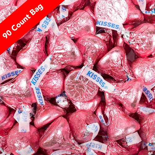 Hershey's Kisses Bulk Candy - All Colors - 14.4 oz Bag (Approx. 90 Pieces)