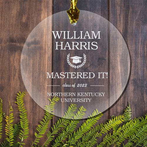 Personalized Mastered It Ornament