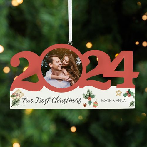 Personalized Dated Couple Ornament