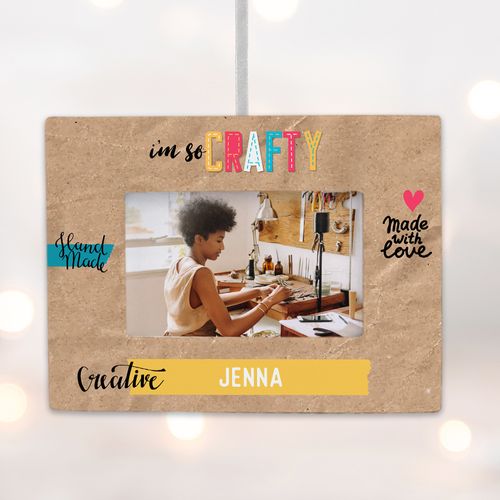 Personalized Crafts Picture Frame Ornament