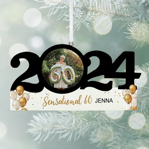 Personalized Dated Birthday Ornament