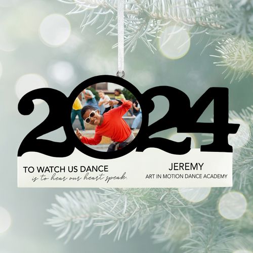 Personalized Dated Dance Ornament