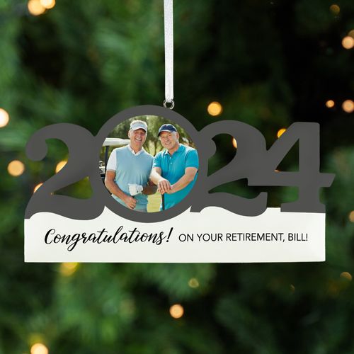 Personalized Dated Retirement Ornament