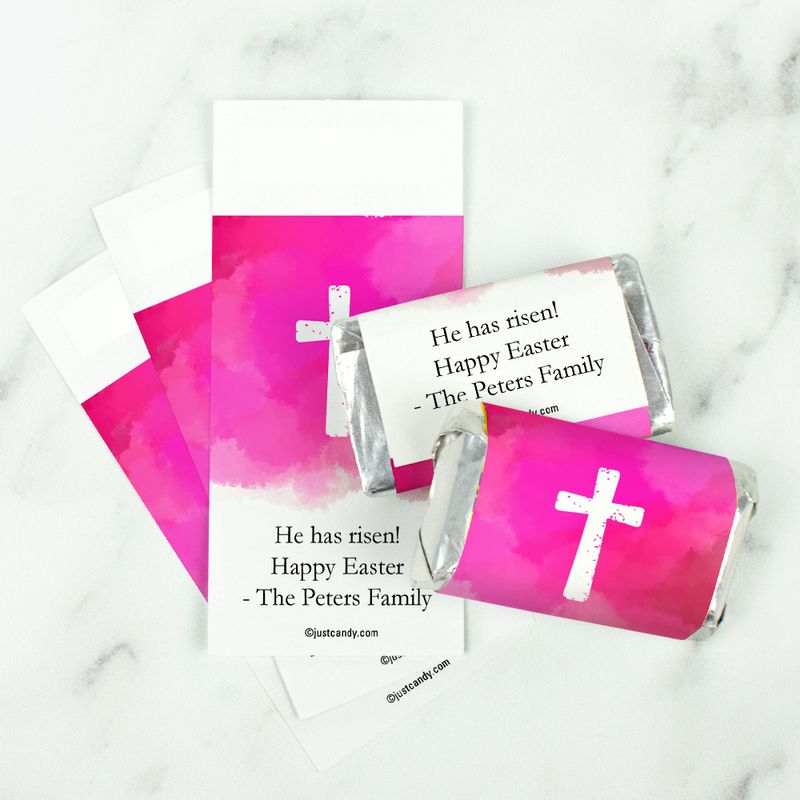 Personalized Easter Celebration He Has Risen Hershey's Miniatures ...
