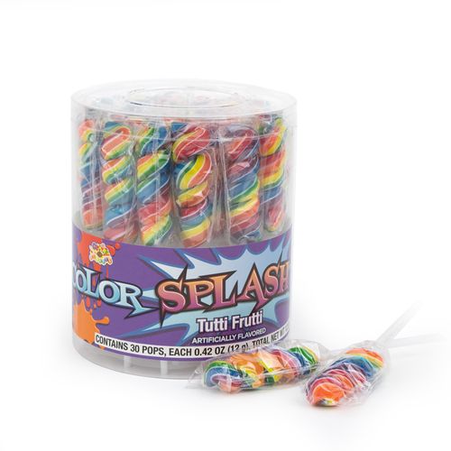 Rainbow Twisty Pops - Tutti Frutti