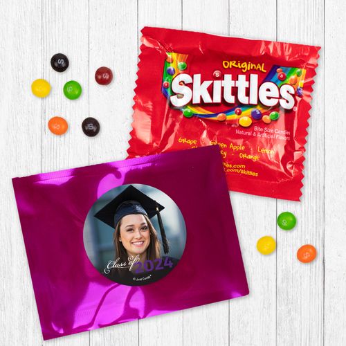 Personalized Graduation Class of with Photo Skittles
