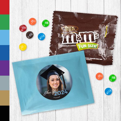 Personalized Graduation Class of with Photo Milk Chocolate M&Ms